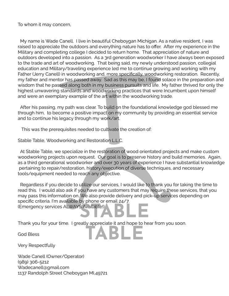 Stable Table project image